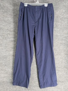 Vintage Polo Ralph Lauren Trainingshose Herren L blau Mesh gefüttert Ankle Zip Tennis Wind - Bild 1 von 15