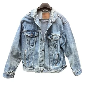 Chaqueta de Camionero Denim Levi’s 70507-4890 De Colección Años 90 Hecha en EE. UU. Para Hombres Talla L - Imagen 1 de 13