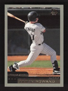 2000 Topps Traded & Rookies   Aaron Rowand #T61 Chicago White Sox