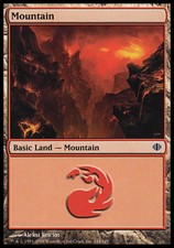 Mountain (244) - Foil ~ Near Mint Shards of Alara MTG Magic UltimateMTG Land Car