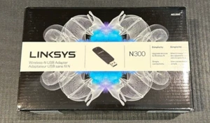 Linksys Wireless-N USB Adapter N300 AE1200-NP 300Mb 2.4Ghz - Afbeelding 1 van 5