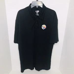 Pittsburgh Steelers Men's NFL Team Apparel TX3 Cool Golf Polo Shirt Adult Large - Picture 1 of 4