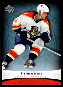 2005-06 artefactos de cubierta superior Stephen Weiss Florida Panthers #43 - Imagen 1 de 2