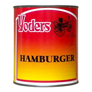 Una sola lata de hamburguesa enlatada fresca REAL (28 oz), ¡larga vida útil! - Imagen 1 de 11
