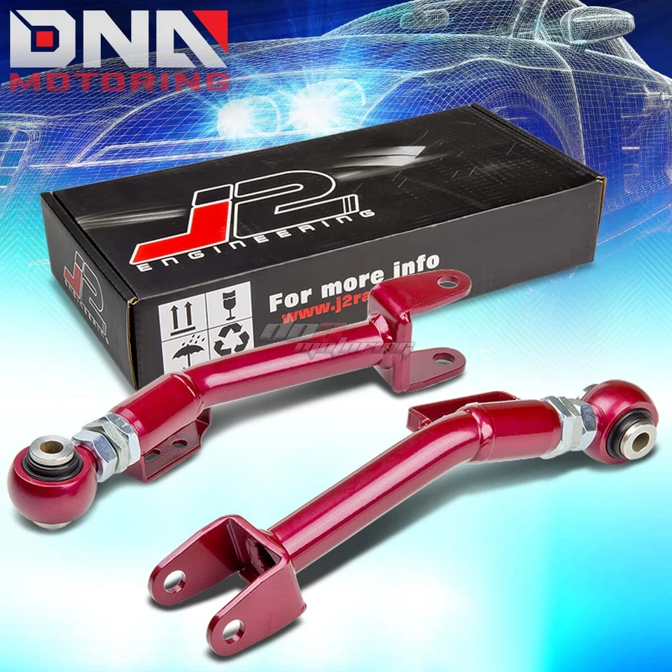 J2 ENGINEERING FOR FRS/BRZ 86 RED REAR TRAILING ROD/ARM SUSPENSION CONTROL KIT - Image 1 of 1