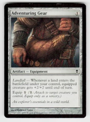 Zendikar #195 Adventuring Gear - Image 1 of 2