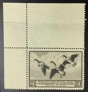 MOMEN: US STAMPS #RW3 DUCK MINT OG NH XF JUMBO LOT #73913 - Picture 1 of 2