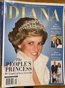 Princess Diana Royal Wedding Collector Issue Mag William Kate Queens Lot Of 2 - Picture 1 of 16