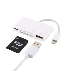 NK-108L 8 pin na USB + karta TF + adapter czytnika kart SD, kompatybilny z - Zdjęcie 1 z 9
