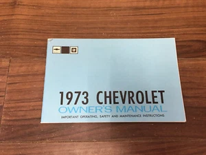 1973 Chevrolet Owner's Manual ST 304 73 - Picture 1 of 24