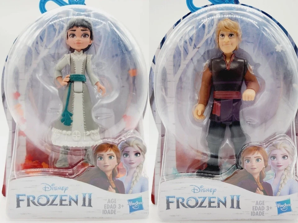 2019 HASBRO DISNEY FROZEN II Anna Kristoff 4" DOLL FIGURE