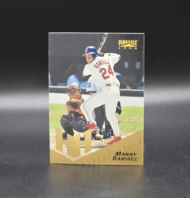 1996 Pinnacle MANNY RAMIREZ Hardball Heroes Card #278 Cleveland Indians - Image 1 of 2