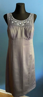 Debenhams elegantes festliches Etui Kleid mit Glassteinen neuwertig Gr. 12 40 - Bild 1 von 4