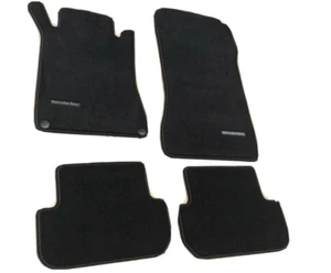 03-2009 Mercedes-Benz W209 CLK55 CLK63 AMG Floor mats mat CLK500 CLK320 Genuine - Picture 1 of 8