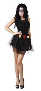 Tutu Day of the dead Kostüm Damen Karneval Halloween Fasching - Bild 1 von 1