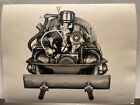Altes Bild VW  neukonstruierte VW-Motor ab 01.08.60 Oldtimer  sw