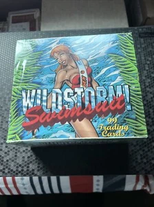 FACTORY SEALED Wildstorm! Swimsuit Trading Cards Box 99 Cards in Box Image Comic - Picture 1 of 6