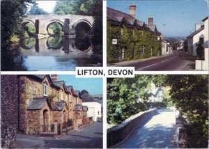 Postcard RAC LIFT DEVON Property Photograph Plant Building Nature Sky AA07074 - Picture 1 of 2