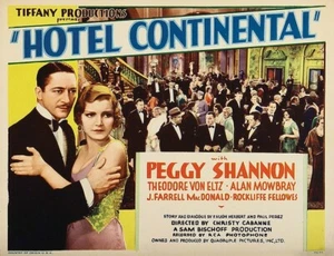 PEGGY SHANNON - Hotel Continental - Lobby Card Image - 5 x 7 inch Print - Afbeelding 1 van 2