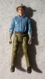 Mattel 2017 Jurassic Park Dr. Alan Grant 4" Figura Sciolta-NO ACCESSORI - Foto 1 di 5