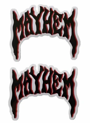 MAYHEM SURFBOARDS MAYHEM STICKERS LOST SURFBOARDS Decals Florence Volcom Rip Curl
