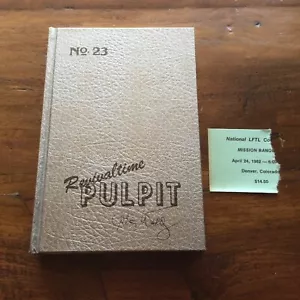 _SIGNED Revivaltime Pulpit No. 23 - C.M. Ward* - Picture 1 of 3
