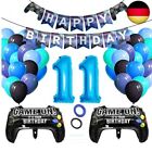 Luftballons Geburtstagsdeko Junge 11 Jahre, Techextra Videospiel Game Party