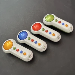 Nice! Microsoft Xbox 360 Scene It? Bundle 4 Buzzer Buzz Controllers Only Genuine - Picture 1 of 2