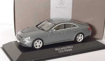 Mercedes Benz CLS Class C219 Perlit Grigio 2004 MINICHAMPS 1/43 Classe 1:43 - Immagine 1 di 4