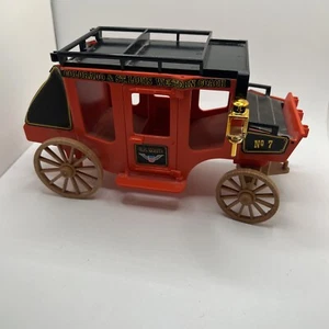 Playmobil 3245 - 1976 Wagon US Mail Wild West Incomplete With Lanterns - Bild 1 von 8