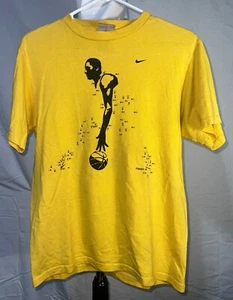 Air Jordan Nike RARE Connect the Dots Yellow Tshirt Size L - Picture 1 of 7
