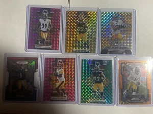 NFL Panini Prizm Color Lot PITTSBURGH STEELERS (7)Cards - Bild 1 von 4