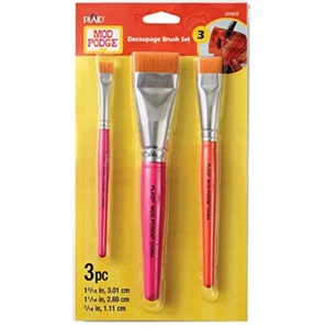 MOD PODGE Decoupage Brushes Set – 3pc - Picture 1 of 2