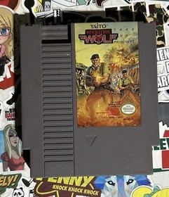 Operation Wolf - Nintendo NES Game Authentic