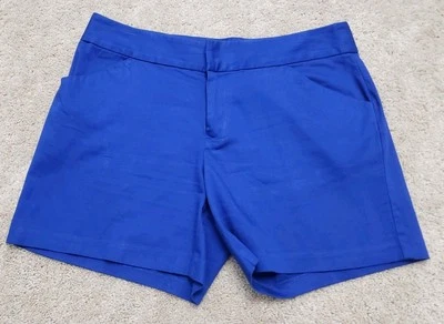 Pantalones cortos para mujer I-N-C International Concepts azul real talla 8 Foto 1 de 4