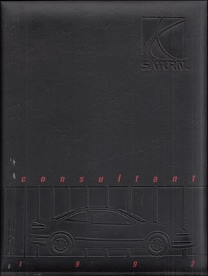 1992 Saturn Color and Upholstery Dealer Album Consultant Data Book Options - Image 1 of 4