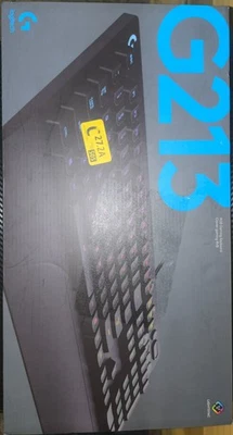 Logitech G213 Prodigy Gaming Keyboard, RGB Backlit, Spill-Resistant - Image 1 of 4