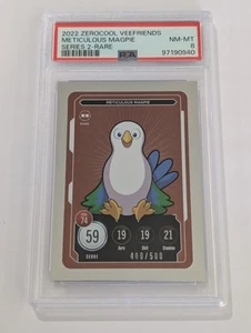 Meticulous Magpie VeeFriends Compete Collect Series 2 Rare /500 PSA 8 - Bild 1 von 1