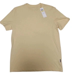 Camiseta Calvin Klein Para Hombre Tacto Líquido Italiana Paja Amarilla - Talla M - Imagen 1 de 6