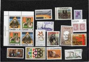 lot # 451 Canada Collection 17 Stamps M N H - Bild 1 von 1