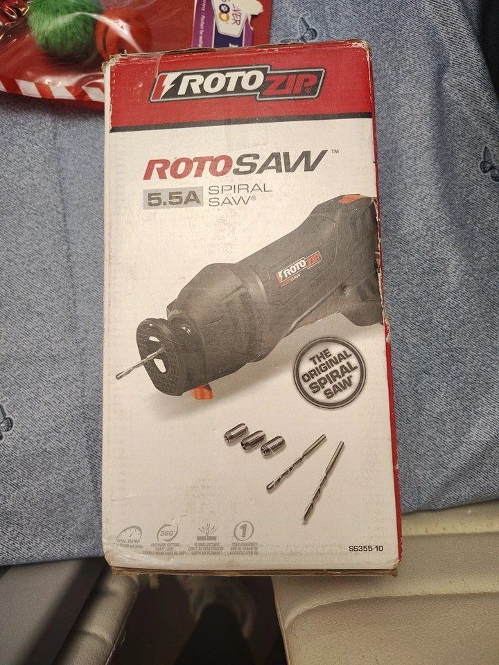 Sistema de sierra espiral de alta velocidad Rotozip SS355-10 5,5 amperios con 2 accesorios Foto 1 de 4
