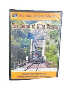 Secret of Niles Canyon DVD Golden Rail Video Train Railway Documentary Locomotiv - Picture 1 of 5
