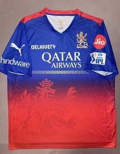 Puma Mens XL RCB Royal Challengers Bangalore IPL 2022 Cricket Bengaluru - Picture 1 of 7