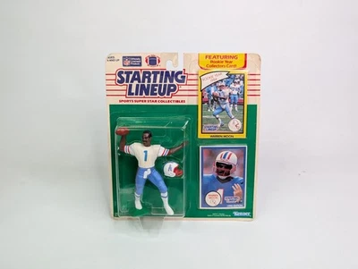 De colección Kenner Starting Lineup 1990 Warren Moon Houston Oilers ¡NUEVO! Foto 1 de 4