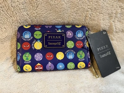 Loungefly - Inside Out - Personajes - Azul - Cartera - Disney - Pixar - ¡Nuevo!! Foto 1 de 4