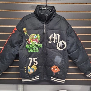 Nickelodeon Members Only Jacke SpongeBob Hey Arnold Herren Größe M Selten! - Bild 1 von 20