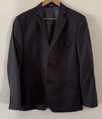Ted Baker Endurance 100% Wool Suit Jacket Size 42S Pinstripe - image 1 of 4