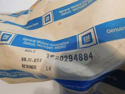 20294884 1982-88 PONTIAC 6000 QTR VENTANA REVELAR MLDG retenedor Foto 1 de 2