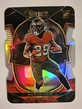 2022 Select Rachaad White #27 Red Black Prizm Die Cut Rookie RC Bucs Color Match