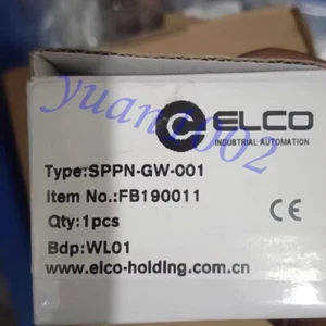 NEW ELCO SPPN-GW-001 Input/output module Fast delivery - Picture 1 of 5
